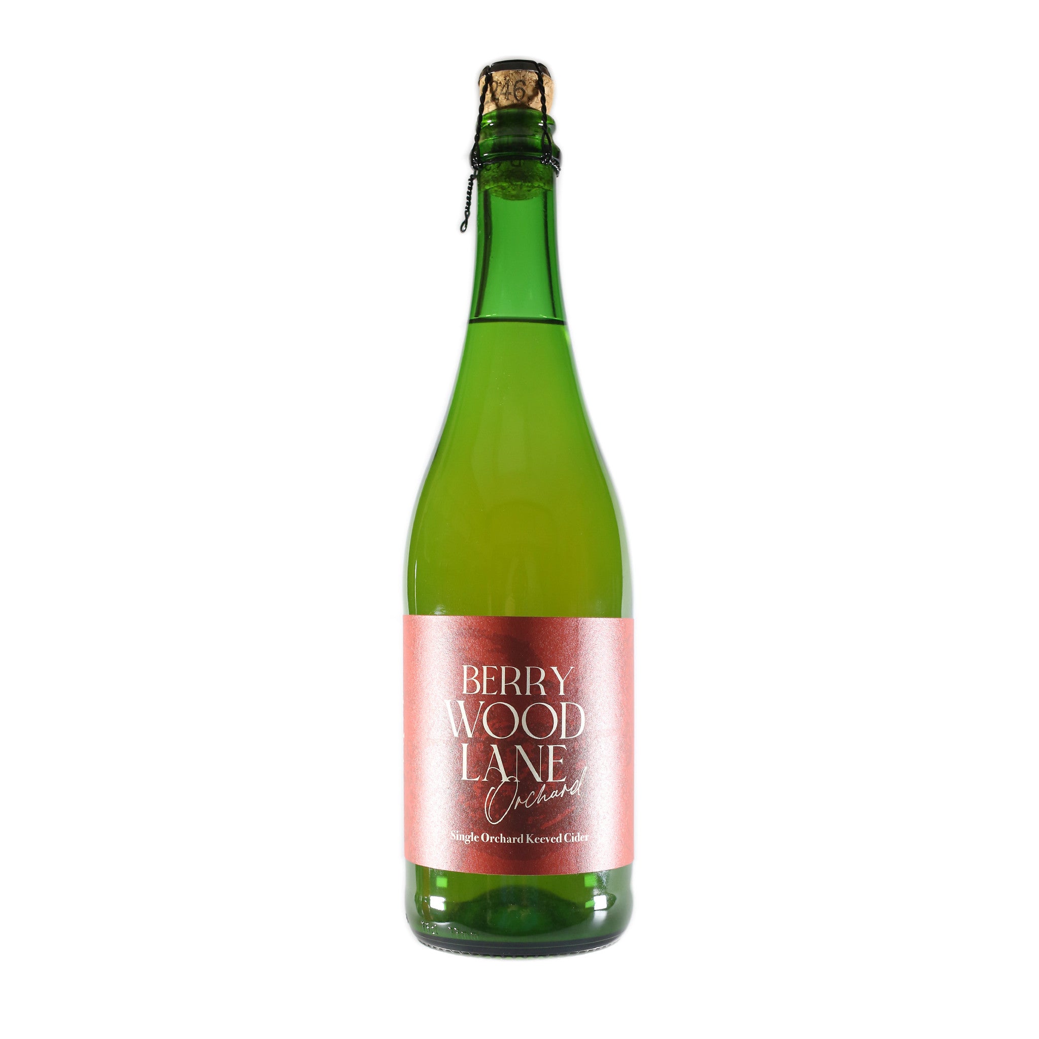 Berry Wood Lane Keeved Medium Dry Single Orchard Cider 75cl