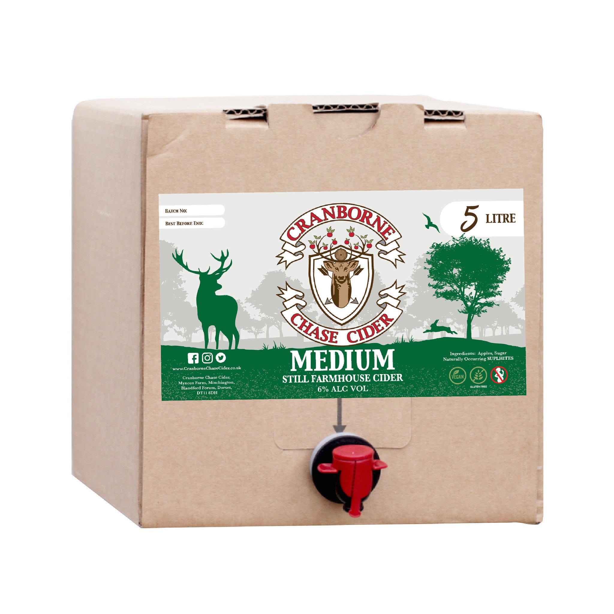 Cranborne Chase Cider Medium Bag-In-Box